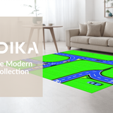 Energetic Street Scene Play Surface(Green)