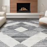 Chic Modern Grey Trellis(Gray)