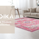 Elegant Muted Medallion Texture Vibe(Pink)