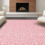 Artful Symmetrical Arrangement in Pink Tones(Pink)