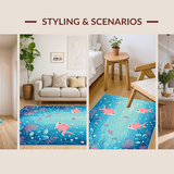 Colorful Nautical Fantasy Motif(Blue)