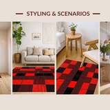 Chic Compact Checkerboard(Red)