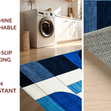 Elegant Modern Color Blocked Design(Blue)