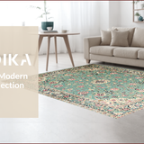 Chic Symmetrical Earth Tone(Blue)