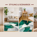 Artful Symmetrical Patterned Texture(Green)