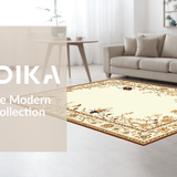 Chic Minimalist Patterned Tiles(Beige)