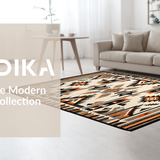 Luxe Ethnic Abstract Arrangement(Gray)