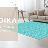 Charming Graphic Oceanic Style(Blue)