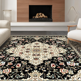 Sophisticated Faded Botanical Print(Black)