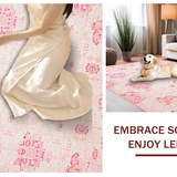 Charming Playful Character Motif(Pink)
