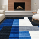 Vibrant Modern Graphic Composition(Blue)