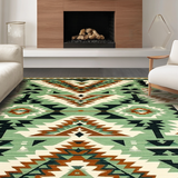 Luxurious Earth Tone Trellis Style(Green)