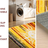 Bright Coastal Inspired Round Artwork(Yellow)