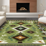 Cozy Ethnic Linear Arrangement(Green)
