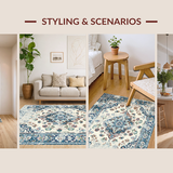 Chic Vintage inspired Geometric(Ivory)