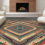 Geometric Tribal Artistry Aesthetic(Red)