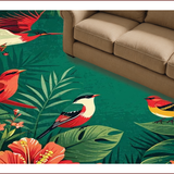 Vibrant Nature Inspired Artistry(Red)