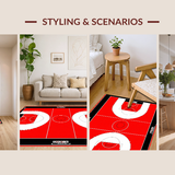 Energetic Red and Black Composition(Red)