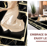 Elegant Marble Inspired Geometry(Black)