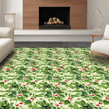 Warm Rustic Floral Accents(Green)