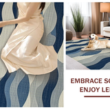 Luxe Navy Scallop Visual Appeal(Beige)