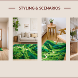 Nature Inspired Playful Round Accents(Green)