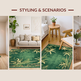 Botanical Vintage Charm(Green)