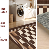 Contemporary Playful Tiled Arrangement(Beige)