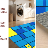 Engaging Pastel Alphabet and Shape Display(Blue)