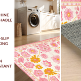 Floral Vintage Eclectic Motif(Pink)