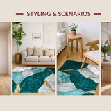 Chic Modern Abstract Marble Aesthetic(Green)