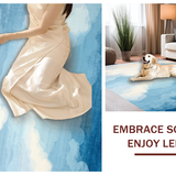 Lively Charming Blue and White Fusion(Blue)