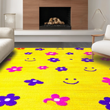 Cheerful Abstract Flower(Yellow)