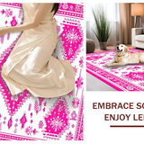 Vibrant Hot Pink Typography Art(Pink)