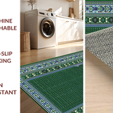 Contemporary Quilted Symmetrical(Green)
