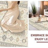 Contemporary Neutral Crochet Motif(Beige)