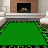 Modern Rustic Shamrock Artistry(Green)