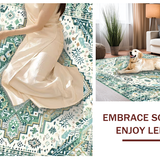 Rustic Earthy Geometric Layout(Green)