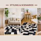 Contemporary Neutral Tiled Arrangement(Gray)