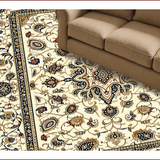 Ultra Soft Area Rug, Non Slip, Stain Resistant, Washable Area Rugs for Living Room, Bedroom, Beige Traditional Non-Slip Living Room Rug(Beige)