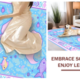 Charming Fluffy Mermaid Vibes(Blue)