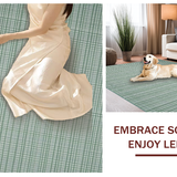 Chic Modern Geometric Check Design(Green)