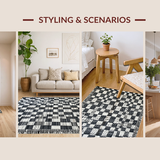 Elegant Reversible Graphic Composition(Black)