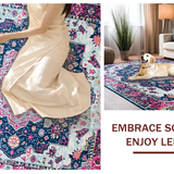 Chic Lattice Color Splash Theme(Blue)