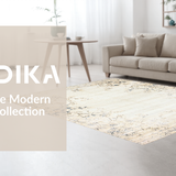 Artistic Floral Abstract Fusion(Beige)