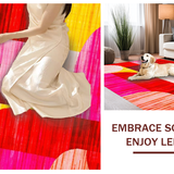 Dynamic Artistic Multi Tone Layout(Red)