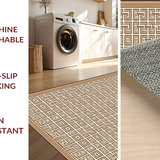 Chic Minimalist Lattice Arrangement(Beige)