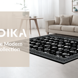 Dramatic Gray Vintage Vibe(Black)