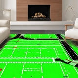 Whimsical Race Track Playground Style(Green)