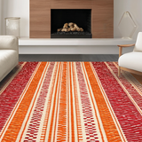 Luxe Melting Geometric Flourish(Red)